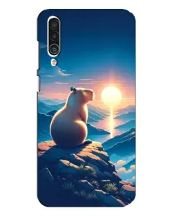 Чехол для Meizu 16xs с картинкой «Закат солнца с капибарой» Чехол для Meizu 16xs с картинкой «Закат солнца с капибарой»