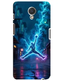 Чехол для Meizu M6s с картинкой «Jordan Gold Jumpman»