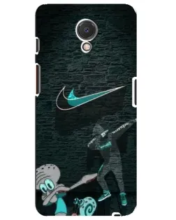 Чехол для Meizu M6s с картинкой «Спортивный арт Nike»