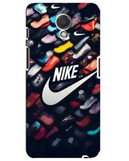 Чехол для Meizu M6s с картинкой «Коллекция кроссовок Nike»