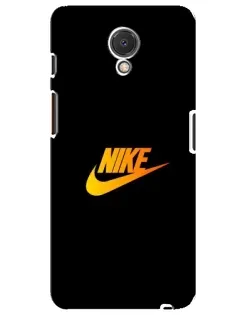 Чехол для Meizu M6s с картинкой «Золотой логотип Nike»