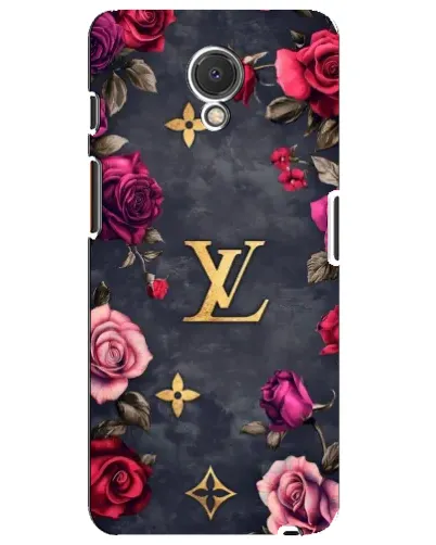 Чехол для Meizu M6s с картинкой «Цветочный Louis Vuitton»