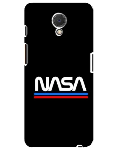 Чехол для Meizu M6s с картинкой «NASA — классика Red Blue» Чехол для Meizu M6s с картинкой «NASA — классика Red Blue»
