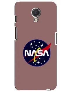 Чехол для Meizu M6s с картинкой «NASA — ретро космос» Чехол для Meizu M6s с картинкой «NASA — ретро космос»