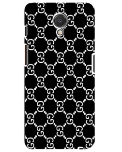 Чехол для Meizu M6s с картинкой «Gucci — сетчатый паттерн»