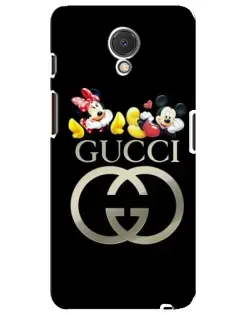 Чехол для Meizu M6s с картинкой «Gucci — герои Disney»