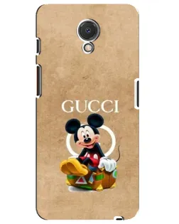 Чехол для Meizu M6s с картинкой «Микки Маус Gucci — крафт»