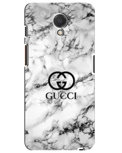 Чехол для Meizu M6s с картинкой «Gucci — мраморный шик»