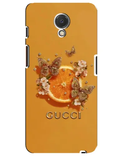 Чехол для Meizu M6s с картинкой «Gucci — золотые бабочки» Чехол для Meizu M6s с картинкой «Gucci — золотые бабочки»