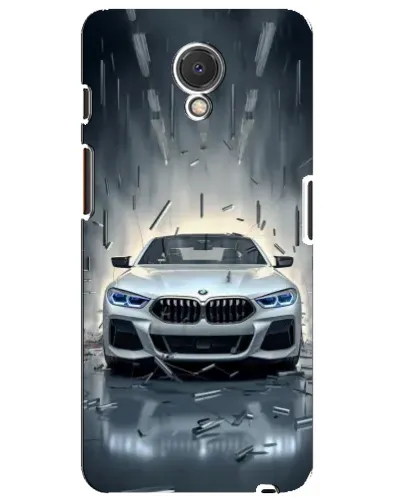 Чехол для Meizu M6s с картинкой «BMW в свете фар» Чехол для Meizu M6s с картинкой «BMW в свете фар»