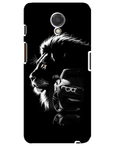 Чехол для Meizu M6s с картинкой «BMW и лев» Чехол для Meizu M6s с картинкой «BMW и лев»