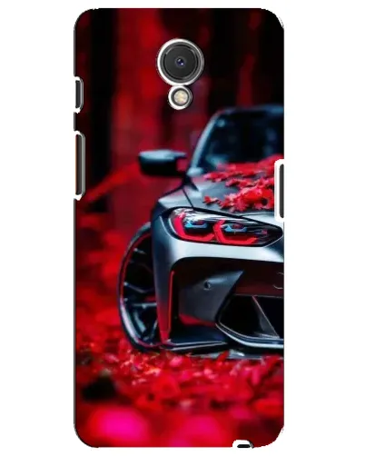 Чехол для Meizu M6s с картинкой «Спортивная BMW и цветы» Чехол для Meizu M6s с картинкой «Спортивная BMW и цветы»