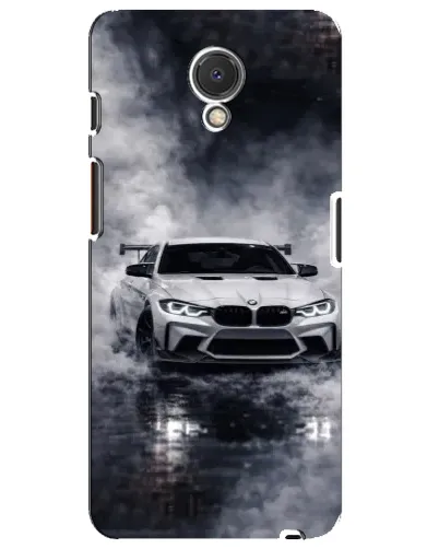 Чехол для Meizu M6s с картинкой «BMW сквозь туман» Чехол для Meizu M6s с картинкой «BMW сквозь туман»