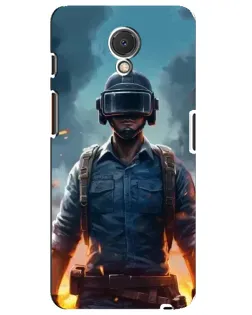 Чехол для Meizu M6s с картинкой «PUBG — реалистичный герой» Чехол для Meizu M6s с картинкой «PUBG — реалистичный герой»