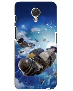 Чехол для Meizu M6s с картинкой «Десант PUBG — прыжок» Чехол для Meizu M6s с картинкой «Десант PUBG — прыжок»