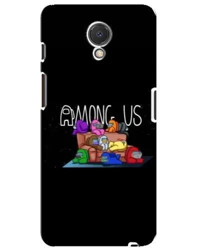 Чехол для Meizu M6s с картинкой «Логотип Among Us» Чехол для Meizu M6s с картинкой «Логотип Among Us»
