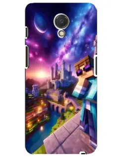 Чехол для Meizu M6s с картинкой «Стив и космос»