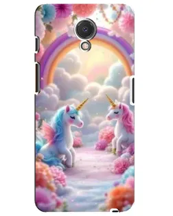 Чехол для Meizu M6s с картинкой «Радуга и единороги» Чехол для Meizu M6s с картинкой «Радуга и единороги»