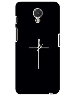 Чехол для Meizu M6s с картинкой «Тонкий крест» Чехол для Meizu M6s с картинкой «Тонкий крест»