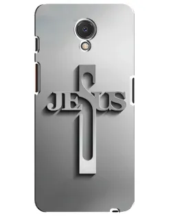 Чехол для Meizu M6s с картинкой «Металлический крест Jesus» Чехол для Meizu M6s с картинкой «Металлический крест Jesus»