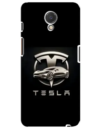 Чехол для Meizu M6s с картинкой «Tesla — серебристое авто» Чехол для Meizu M6s с картинкой «Tesla — серебристое авто»