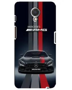 Чохол для Meizu M6s з картинкою «Mercedes — білий карбон» Чохол для Meizu M6s з картинкою «Mercedes — білий карбон»