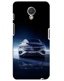 Чехол для Meizu M6s с картинкой «Ночной Mercedes EQ»