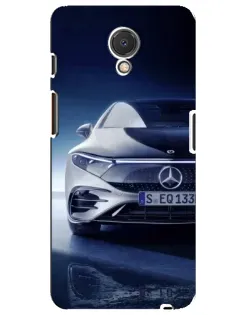 Чехол для Meizu M6s с картинкой «Mercedes EQ — будущее»