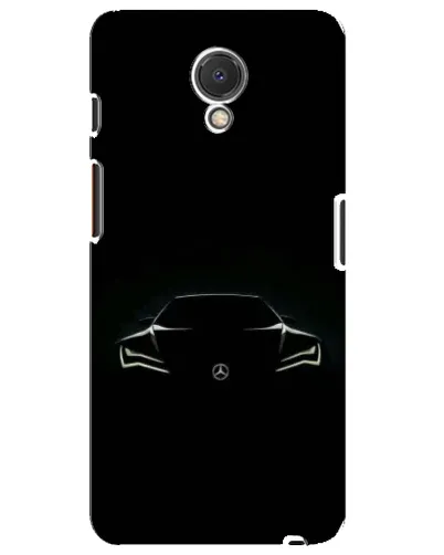 Чехол для Meizu M6s с картинкой «Mercedes — силуэт авто» Чехол для Meizu M6s с картинкой «Mercedes — силуэт авто»