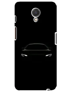 Чехол для Meizu M6s с картинкой «Взгляд Audi в темноте»