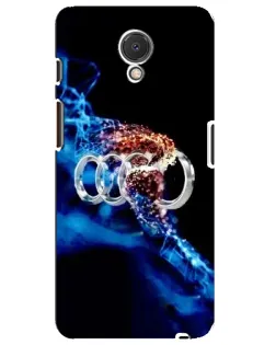 Чехол для Meizu M6s с картинкой «Энергия лого Audi»