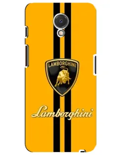 Чехол для Meizu M6s с картинкой «Lamborghini Stripe желтый» Чехол для Meizu M6s с картинкой «Lamborghini Stripe желтый»