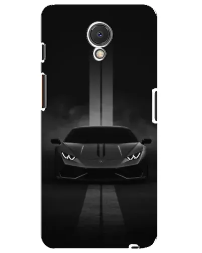 Чехол для Meizu M6s с картинкой «Lamborghini симметрия дорог»