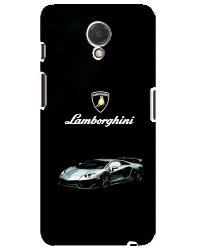Чехол для Meizu M6s с картинкой «Логотип Lamborghini классика»