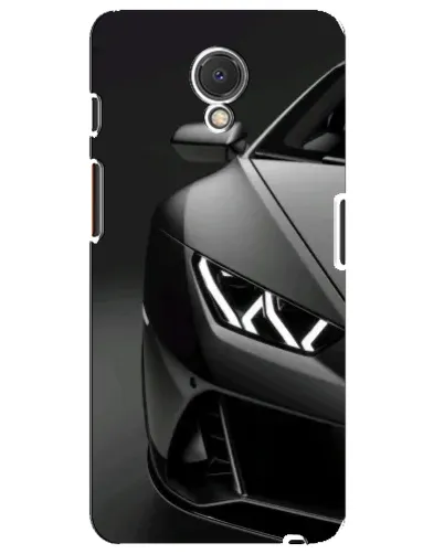 Чехол для Meizu M6s с картинкой «Lamborghini фары детализация»