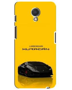 Чехол для Meizu M6s с картинкой «Lamborghini Huracan черный» Чехол для Meizu M6s с картинкой «Lamborghini Huracan черный»