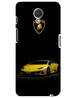 Чехол для Meizu M6s с картинкой «Lamborghini желтый акцент» Чехол для Meizu M6s с картинкой «Lamborghini желтый акцент»