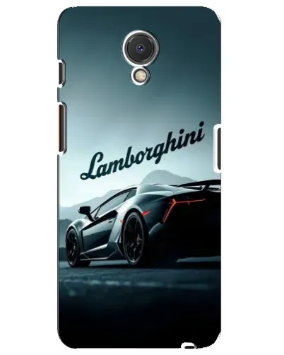 Чехол для Meizu M6s с картинкой «Классическая надпись Lamborghini»