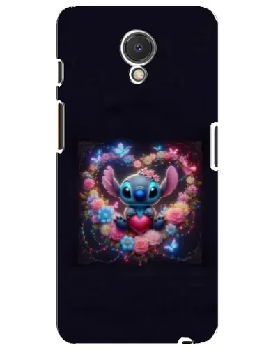 Чехол для Meizu M6s с картинкой «Stitch в цветах» Чехол для Meizu M6s с картинкой «Stitch в цветах»