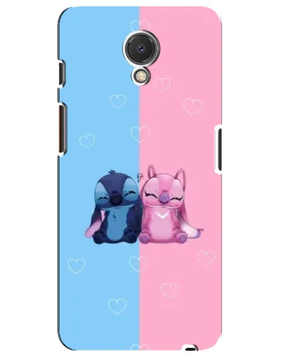Чехол для Meizu M6s с картинкой «Stitch и Angel Love» Чехол для Meizu M6s с картинкой «Stitch и Angel Love»