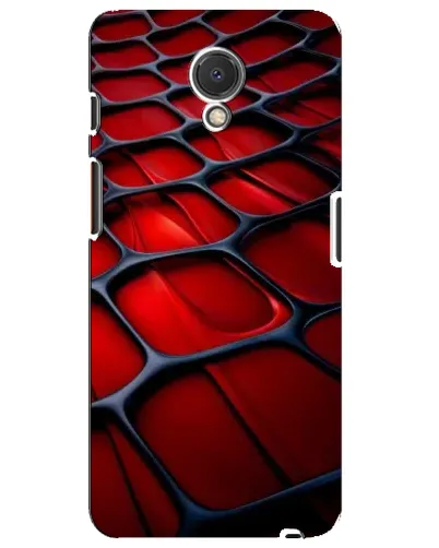 Чехол для Meizu M6s с картинкой «Красная глянцевая сетка» Чехол для Meizu M6s с картинкой «Красная глянцевая сетка»