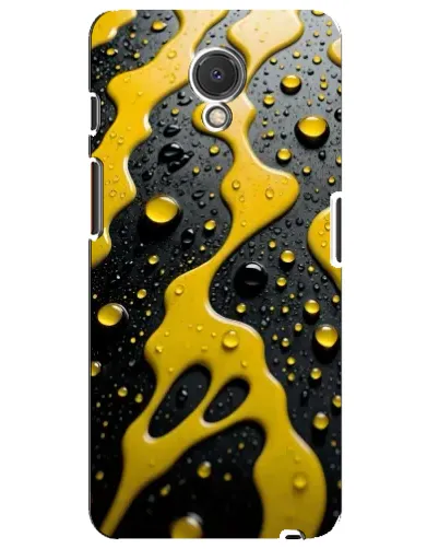 Чехол для Meizu M6s с картинкой «Жидкое желтое золото» Чехол для Meizu M6s с картинкой «Жидкое желтое золото»