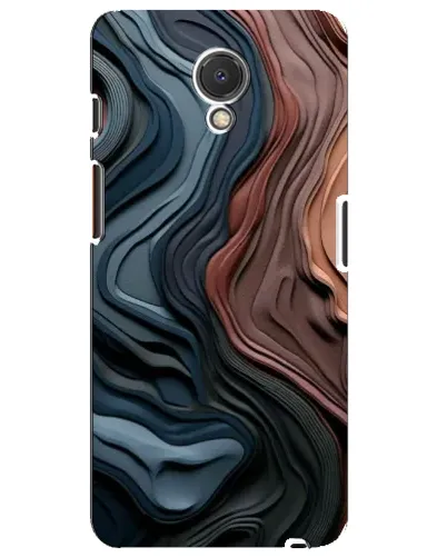 Чехол для Meizu M6s с картинкой «Цветные волны каньона» Чехол для Meizu M6s с картинкой «Цветные волны каньона»