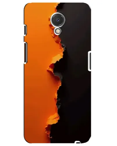 Чехол для Meizu M6s с картинкой «Оранжевый разлом» Чехол для Meizu M6s с картинкой «Оранжевый разлом»