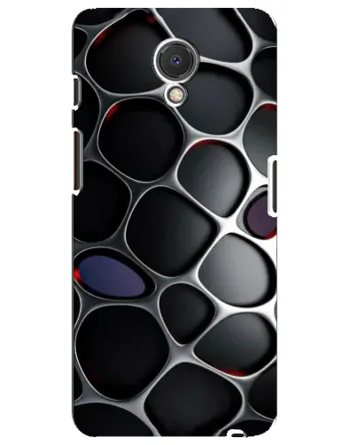 Чехол для Meizu M6s с картинкой «Объемная темная решетка» Чехол для Meizu M6s с картинкой «Объемная темная решетка»