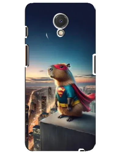Чехол для Meizu M6s с картинкой «Капи-мен супергерой» Чехол для Meizu M6s с картинкой «Капи-мен супергерой»