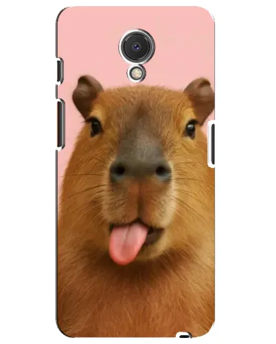 Чехол для Meizu M6s с картинкой «Капибара с языком» Чехол для Meizu M6s с картинкой «Капибара с языком»