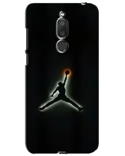 Чехол для Meizu M6T (Meilan 6T) с картинкой «Jordan Gradient Logo»