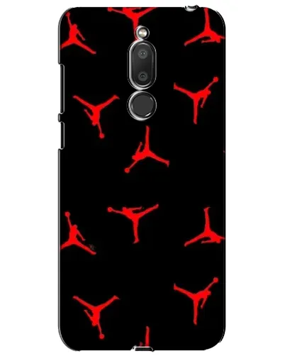 Чехол для Meizu M6T (Meilan 6T) с картинкой «Jordan Red Pattern»