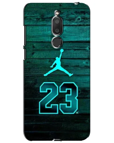 Чехол для Meizu M6T (Meilan 6T) с картинкой «Jordan Cyan 23»